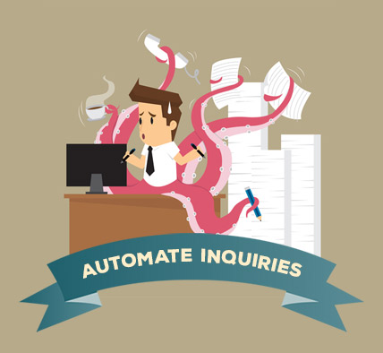 Automate your customer inquiries