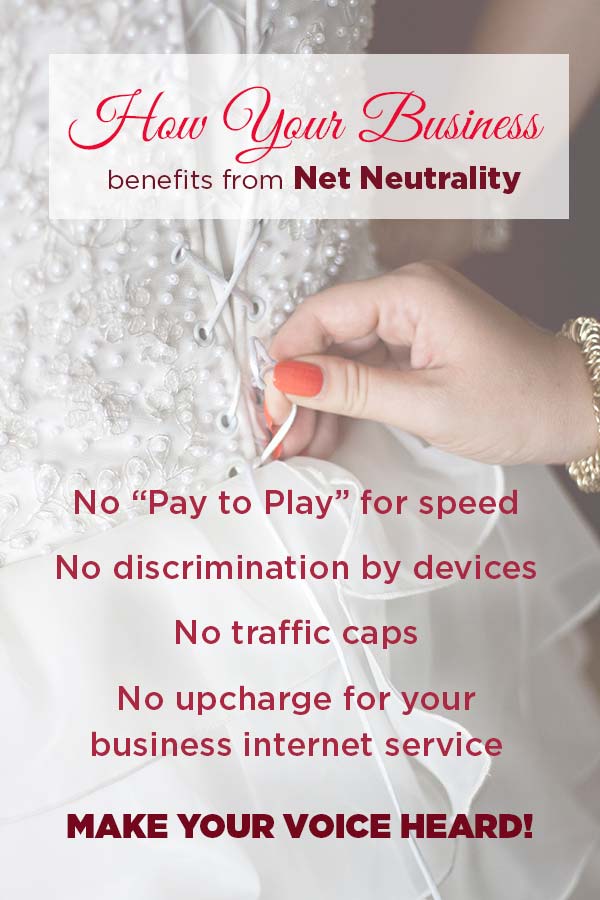 Net neutrality benefits small, medium, and large businesses.